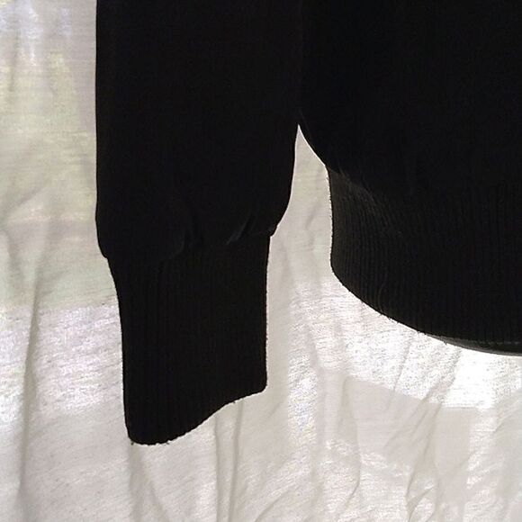 Varsity Jacket Black Satin Patches size small - Picture 4 of 14